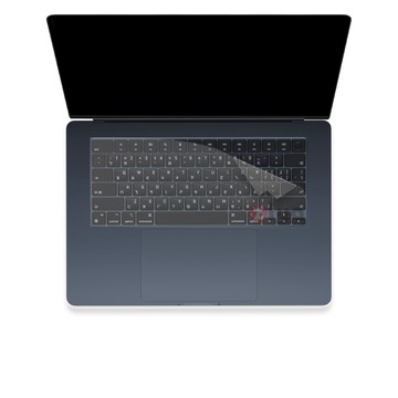 ZIYA Apple MacBook Air13/Air15 (M5 M4 M3 M2) 鍵盤保護膜 環保矽膠材質
