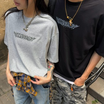 【YIJIAYI】〈預購7天〉荊棘寬短T 【B廠】(B-DCM171)