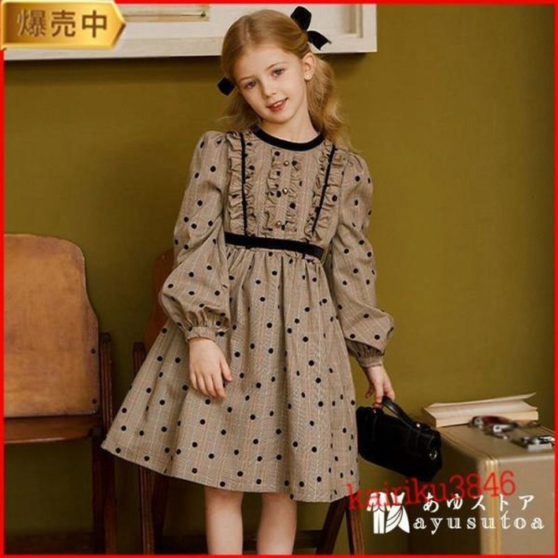 子供服 女の子 ワンピース フォーマル 入学式 卒業式 発表会 七五三 キッズ 長袖ワンピ 学院風おしゃれ 普段着 ガールズ ワンピ 春秋 通販 Lineポイント最大0 5 Get Lineショッピング