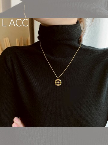 【本期必入上新減10 秋冬新款毛衣搭配女生芒星項鏈