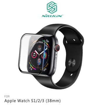 NILLKIN Apple Watch S1/2/3/4 (42mm) /(38mm)3D AW+ 滿版玻璃貼