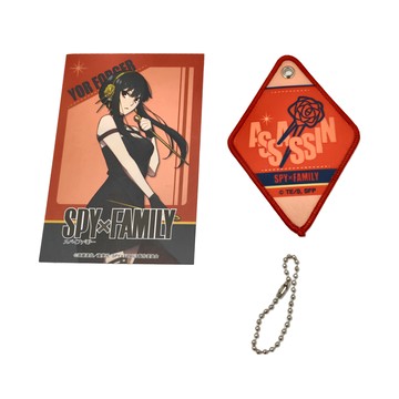 F-toys 間諜家家酒吊飾食玩 可愛造型鑰匙圈 角色周邊  1盒  混和顏色