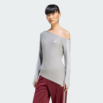 ADIDAS ASYMETRIC TOP 女 長袖上衣 LE8311