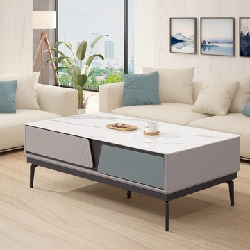 直人木業-WINNI現代風130公分精密陶板茶几