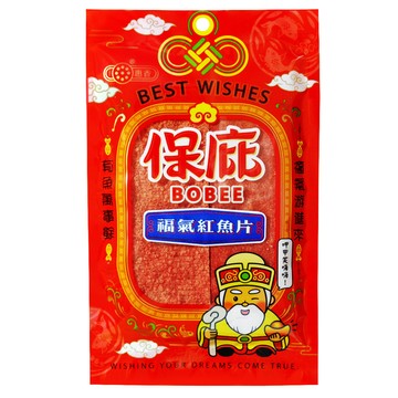 惠香 保庇-福氣紅魚片(60g/包)