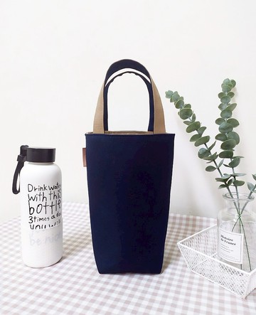 家家酒S系列水壺袋/飲料提袋/手提帆布包/午夜藍款