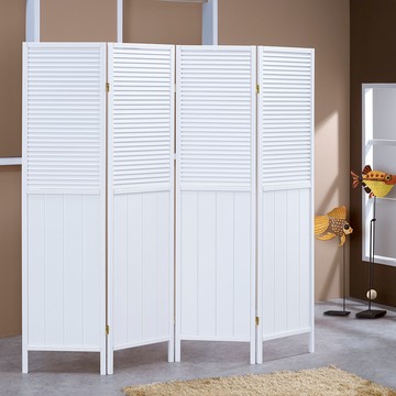 《C&B》雪之藏百葉四面屏風/台灣生產