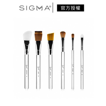 Sigma 臉部保養刷具6件組 原廠授權經銷商 化妝刷 刷具 刷具組－WBK 寶格選物
