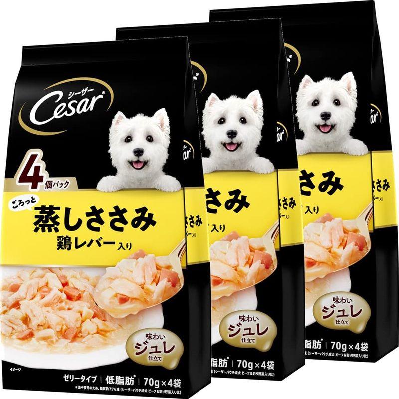 ドッグフード ペット ささみ 鶏レバー 成犬 70g 4袋 3個 まとめ買い