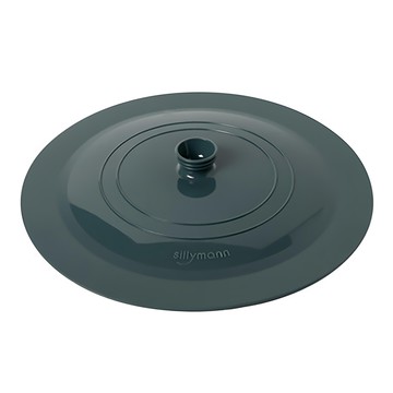 sillymann 100%鉑金矽膠多功能萬用鍋蓋 - 海洋綠  31.4cm  1個