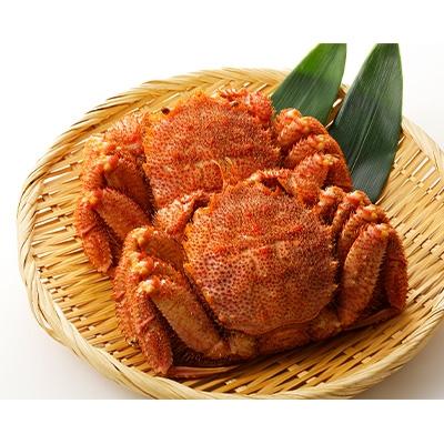 ふるさと納税 様似町 ミソと身がぎっしり詰まった〈毛がに(大)〉約500g×4尾