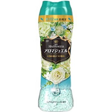 日本版【P&G】HAPPINESS幸福寶石衣物芳香粒 香香豆520ml 翡翠花香