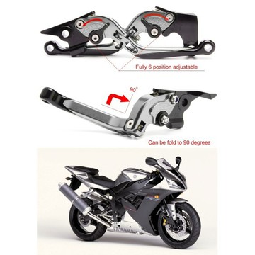 老虎摩托 YAMAHA YZF R1 r1 2002~2003年式六段可調離合器煞車拉桿【購買前請詳閱商品描述】