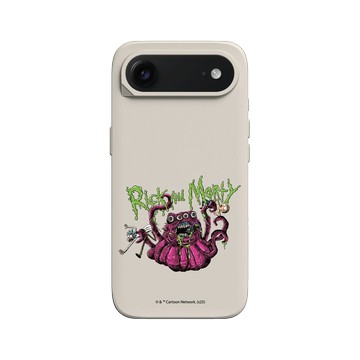 iPhone Air SolidX 貝殼灰 - 瑞克和莫蒂 Rick and Morty - 外星人襲擊