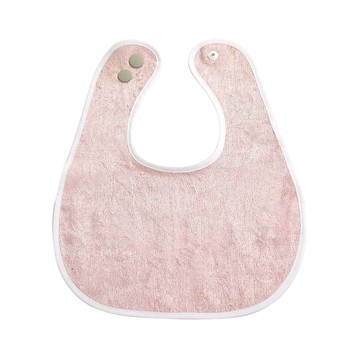 Uneed 氧化鋅 抗菌抗敏大圍兜口水巾-粉(抗菌率99.9%，減少口水疹)