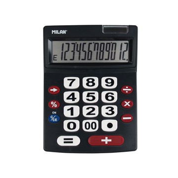 MILAN經典計算機(12位元)_爵士黑