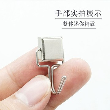 【台灣暢銷】【特价】方形磁性挂钩180度旋转强磁强力磁钢吊钩吸铁石磁铁吸盘【爆款】