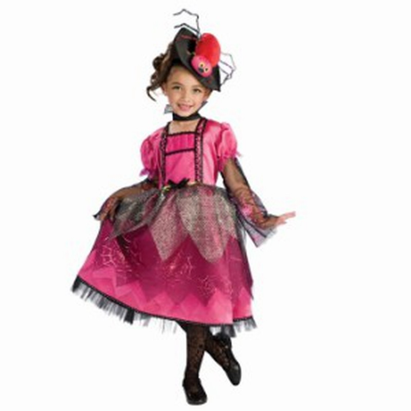 ハロウィン 衣装 子供 魔女 コスプレ 女の子 Lil Miss Spider Todサイズ 魔法使い 仮装 コスチューム ハ 通販 Lineポイント最大1 0 Get Lineショッピング