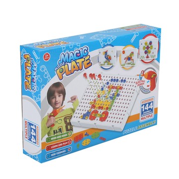 樂彩森林 電鑽螺絲創意拼盤組