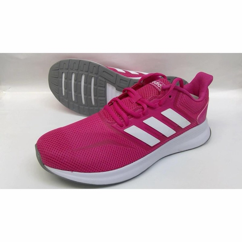 処分 Adidasアディダス レディス ランニングシューズ Falconrun W F ピンク ホワイト 22 0cm 通販 Lineポイント最大0 5 Get Lineショッピング