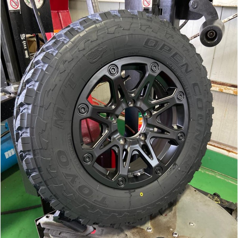 マッドタイヤ JB64 JB23 JB22 JA12 JA11 ジムニー 新品タイヤホイール4本セット トーヨー オープンカントリー MT R  195R16 | LINEブランドカタログ