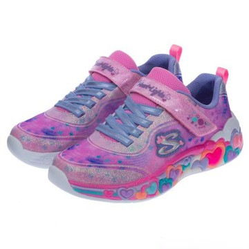 SKECHERS 童鞋 女童系列燈鞋 ETERNAL HEART LIGHTS (302696LLPMT)