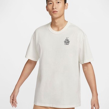 NIKE AS M NSW PREM SS TEE WFL CLB G 男短袖上衣-米白-HQ1202133