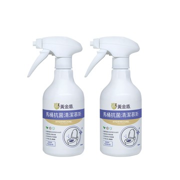 黃金盾 馬桶抗菌清潔劑500ml x2入
