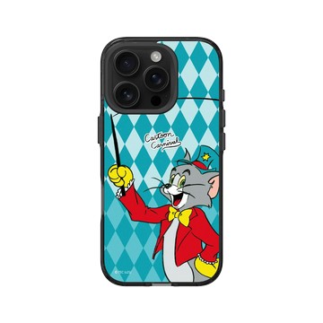 iPhone 16 Pro Clear 酷墨灰 - 湯姆貓與傑利鼠 Tom and Jerry - 卡通嘉年華 - 湯姆貓