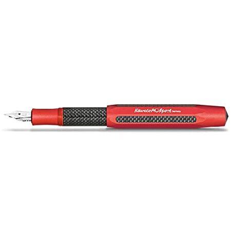 Kaweco AC Sport fountain pen red (Limited Edition) Pen Nib: F (fine)並行輸入