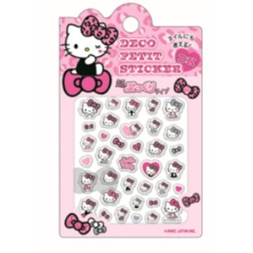 小禮堂 Sanrio 三麗鷗 Hello Kitty 造型指甲貼紙組 (豹紋款)