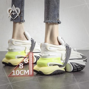 游艇鞋十公分681012cm內增高女鞋小個子真皮厚底老爹鞋女冬季爆款