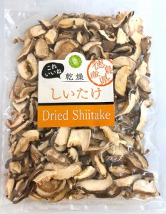 干ししいたけスライス（椎茸）100ｇ（50ｇ×2） 徳島産　国産乾燥しいたけスライス（椎茸）無農薬　収穫　肉厚椎茸（しい