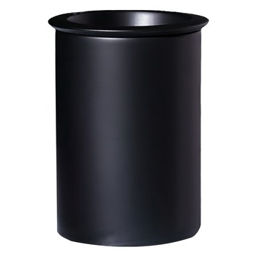 cores 美濃燒儲豆罐，陶瓷材質，日本產，直徑10.5cm x 14cm，適用微波爐，耐熱140度  黑色  1個