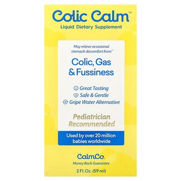 Colic Calm, 絞痛、脹氣和不安，2 液量盎司（59 毫升）