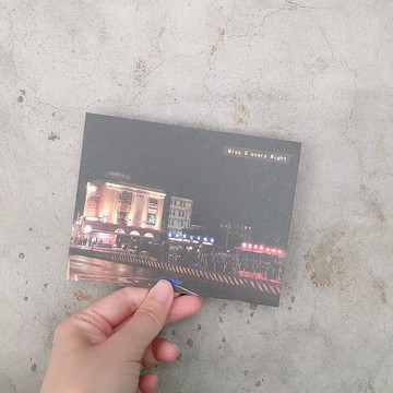 Miss U every Night 明信片 想見你*妳 攝影日常/文