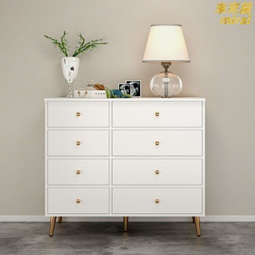 【出租屋神器】五斗櫃 儲物櫃 收納櫃 置物櫃 鬥櫃 客廳櫃 靠牆窄櫃 多層抽屜 簡約組裝 臥室客廳餐廳通用