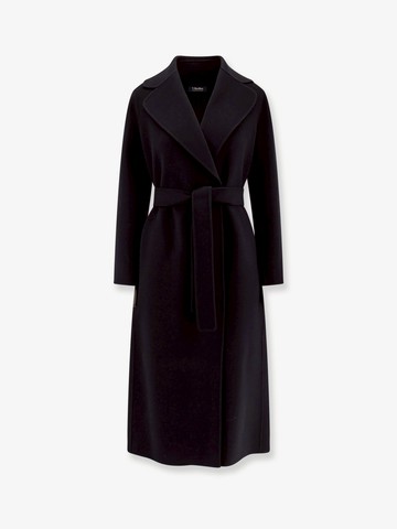 Poldo virgin wool coat with belt - 'S MAX MARA - gender_Woman