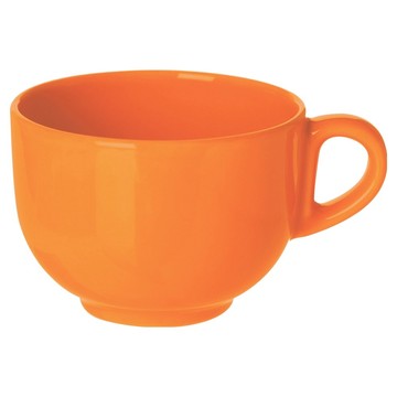 EXCELSA Trendy 陶製茶杯 400ml  1個  夕陽橘