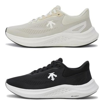 Descente 迪桑特 慢跑鞋 男鞋 女鞋 輕量 米/黑【運動世界】SR113RRN18-BEG0/SR113RRN18-BKWH