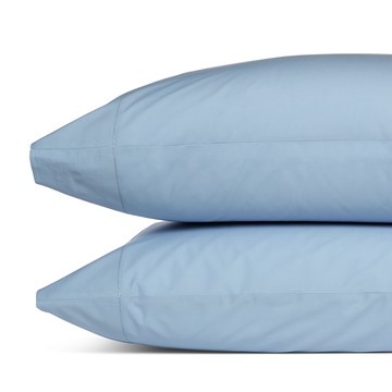 Sky Percale King Pillowcase, Pair