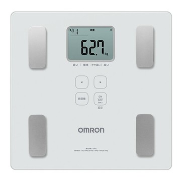 OmROn 歐姆龍 體脂計  1個  HBF-236  白色