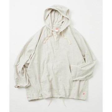 FREAK'S STORE 特別法蘭絨格子套頭連帽襯衫