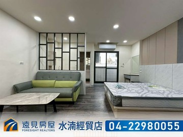 水湳5%投報有陽台電梯透套｜遠見房屋｜台中市西屯區中清路二段