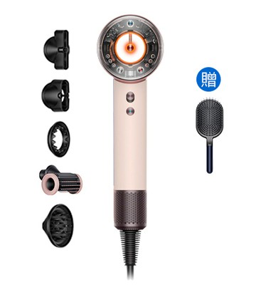 【福利品送原廠氣墊梳】Dyson Supersonic Nural™ HD16 全新一代 智能吹風機 粉霧玫瑰