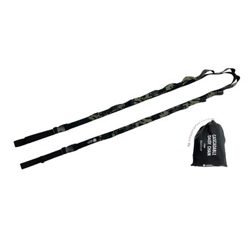 FOTG 軍風連結掛物繩  273 x 2.5cm  黑色