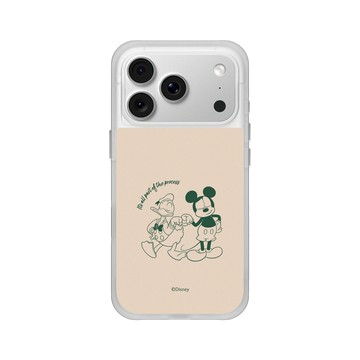 iPhone 18 Pro SolidX 霧透 - 迪士尼-米奇 Mickey - 米奇與唐老鴨 - 碰拳