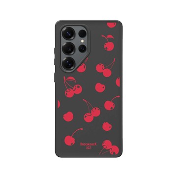 Galaxy S25 Ultra SolidSuit 黑 - Knock Knock A2Z - 櫻桃蹦蹦跳