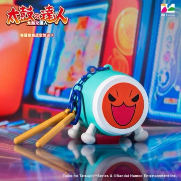 【東海模型】BecomeTrue 太鼓達人有聲變臉造型悠遊卡 小咚款