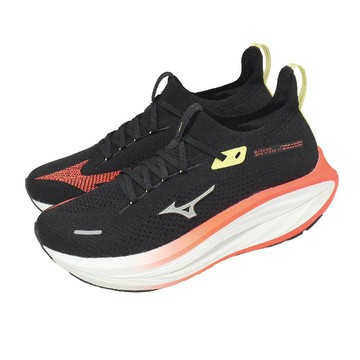 慢跑鞋 Neo Vista 3 男鞋 黑 橘 厚底 回彈 緩震 運動鞋 J1GU2610-82